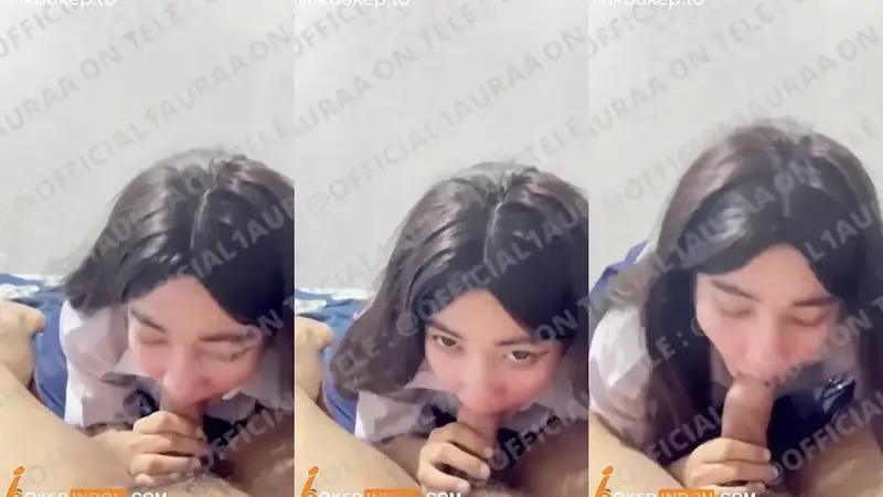 Dokumentasi Laura Cantik Goyang Atas Kasur backdrop